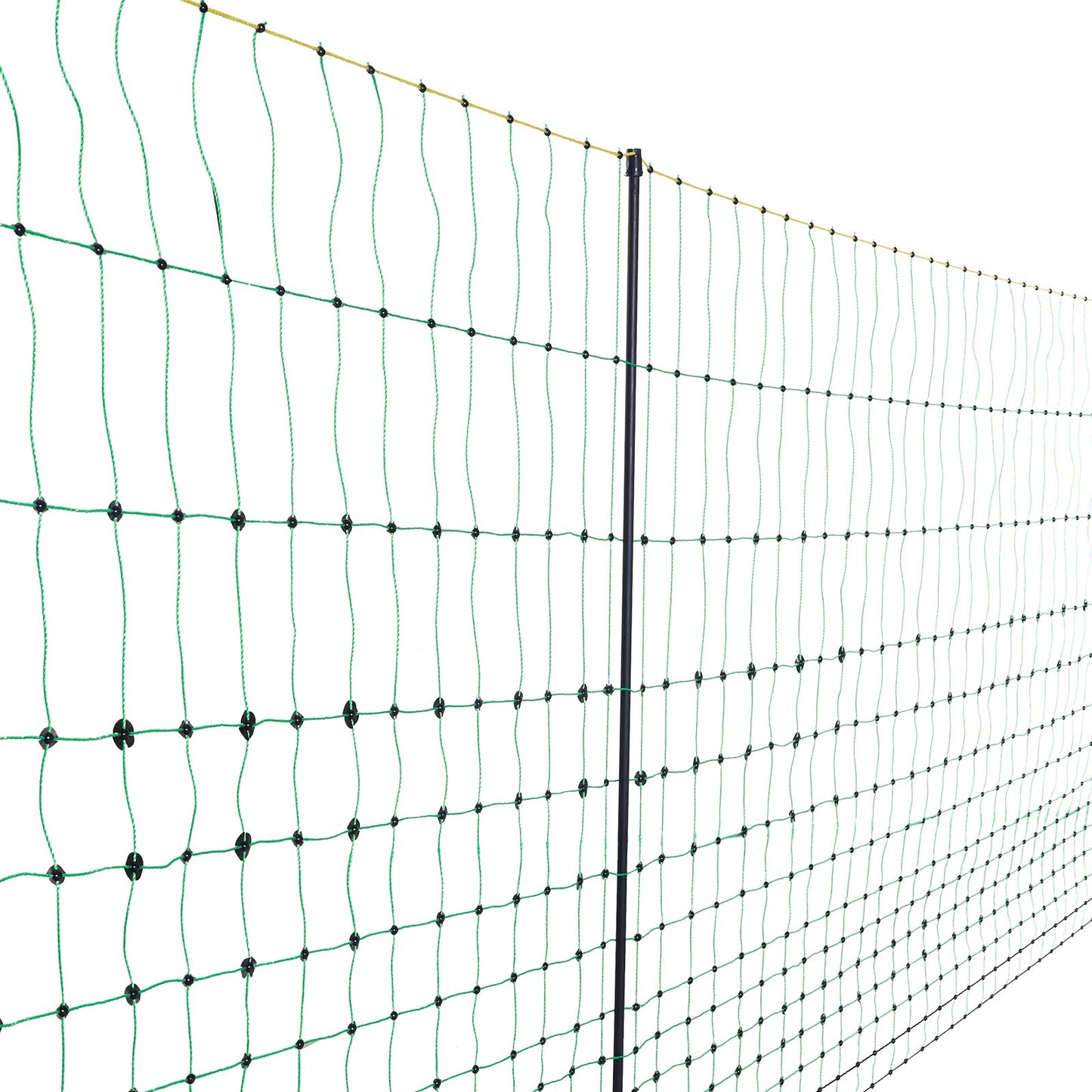 Electric Fence Netting, 0.88 x 49.98 m, PE Net Fencing with Posts & Double-Spiked Stakes, Utility Portable Mesh for Goats, Sheep, Lambs, Deer, Hogs, Dogs, Used in Backyards, Farms, and Ranches - Image 9