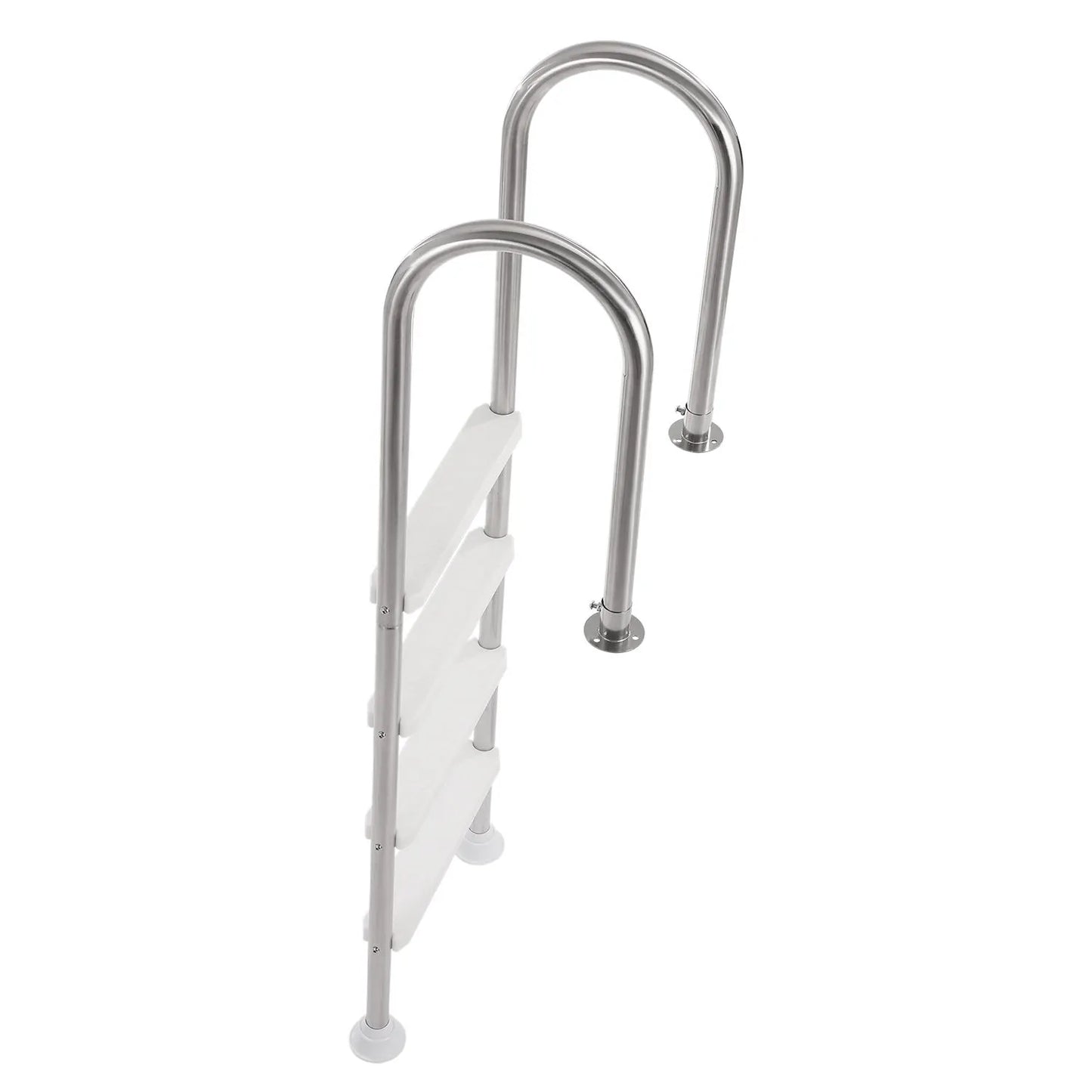 4-Step Stainless Steel Pool Ladder of 2 Handrail for 1371.6 mm Decked Pool - Image 9