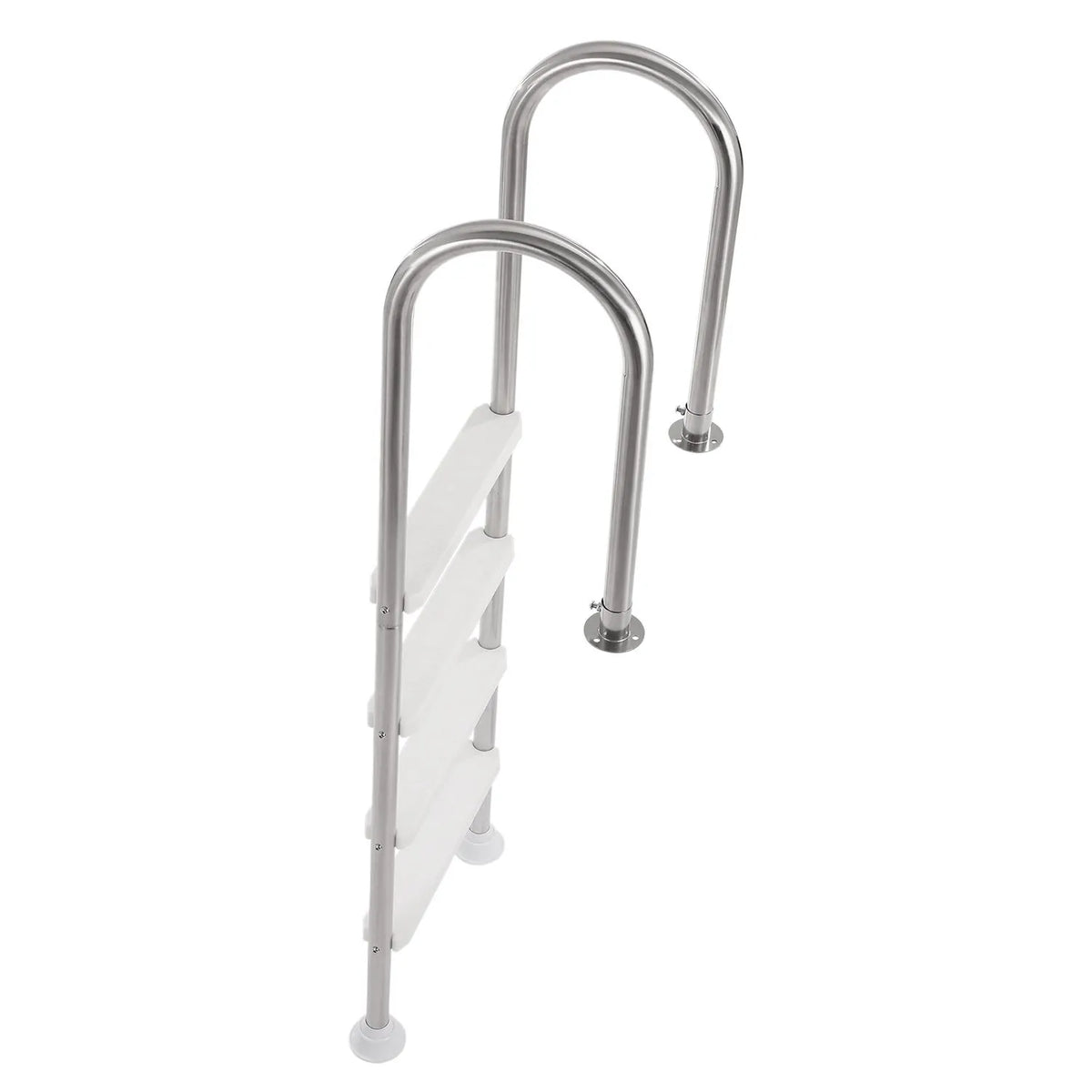 4-Step Stainless Steel Pool Ladder of 2 Handrail for 1371.6 mm Decked Pool - Image 9