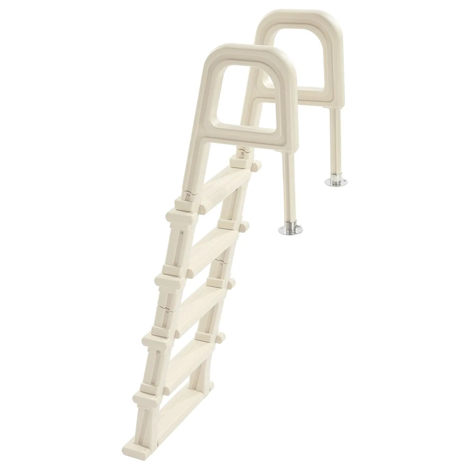 5-Step Inclined Robust Pool Ladder of 2 Handrails for 1219.2-1371.6mm Pool - Image 9