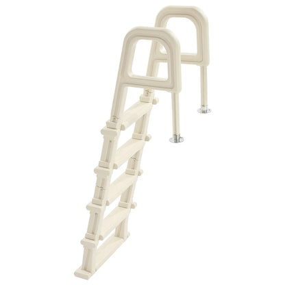 5-Step Inclined Robust Pool Ladder of 2 Handrails for 1219.2-1371.6mm Pool - Image 9