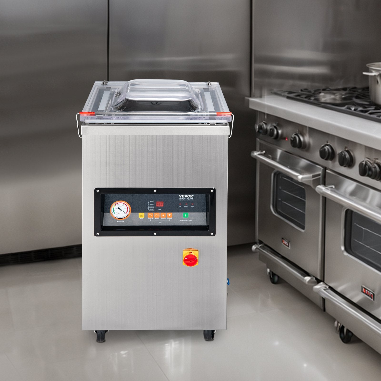 DZ-400/2E Automatic Extra Deep Vacuum Sealer Food Vacuum Sealing Packing Machine 220V - Image 8