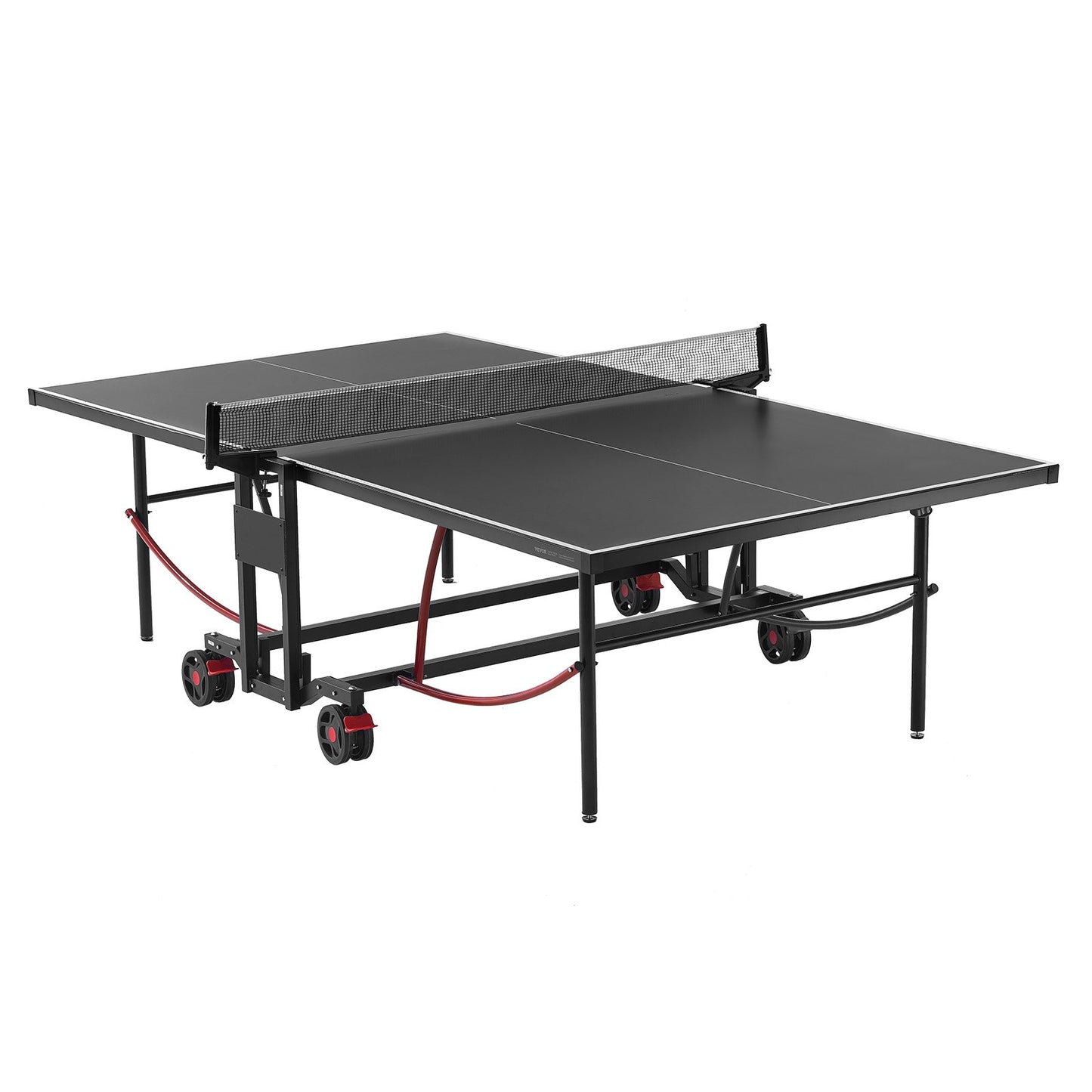 Ping Pong Table Foldable Table Tennis Game Table Indoor Outdoor with Net