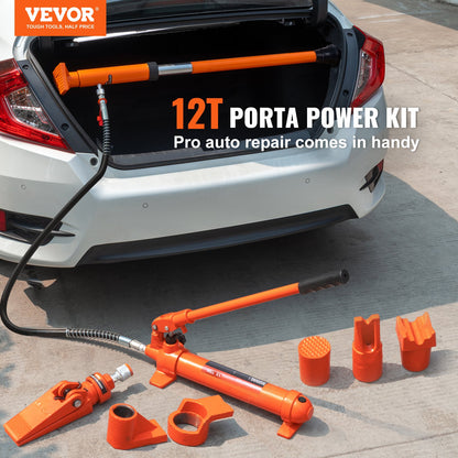 12 Ton Hydraulic Jack Air Pump Lift Ram Body Frame Porta Power Repair Kits - Image 2