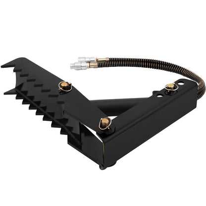 61cm Hydraulic Backhoe Excavator Thumb Attachments Weld On 1.27cm Teeth Thick Steel Plate Assembly 12MM Bolt-On Design with Hydraulic Cylinder - Image 9