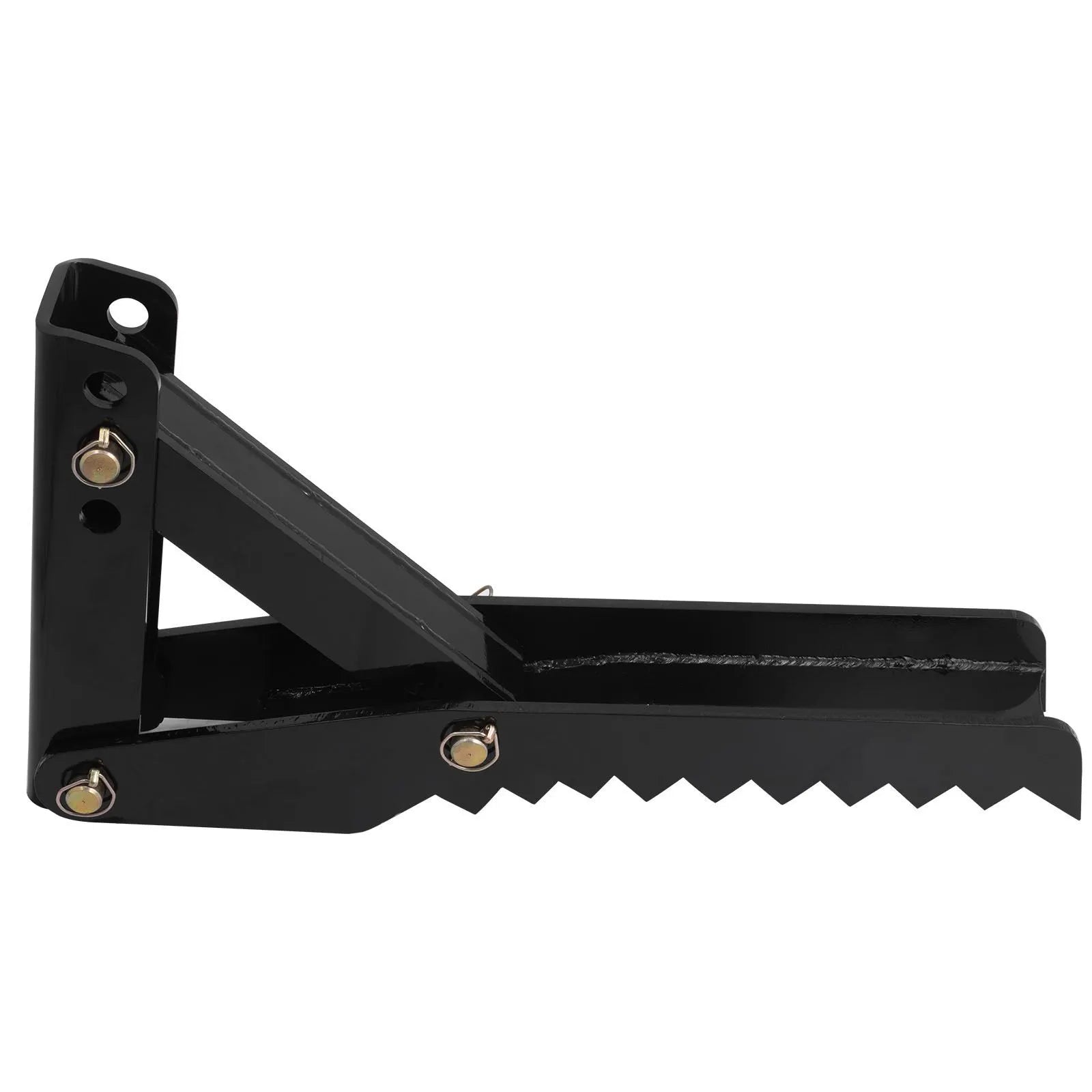 Backhoe Excavator Thumb Attachments, 91.44 cm Adjustable Extreme Weld On Backhoe Thumb Hoe Clamp 1.27 cm Inch Teeth Thick Steel Plate 16MM Assembly Bolt-On Design - Image 9
