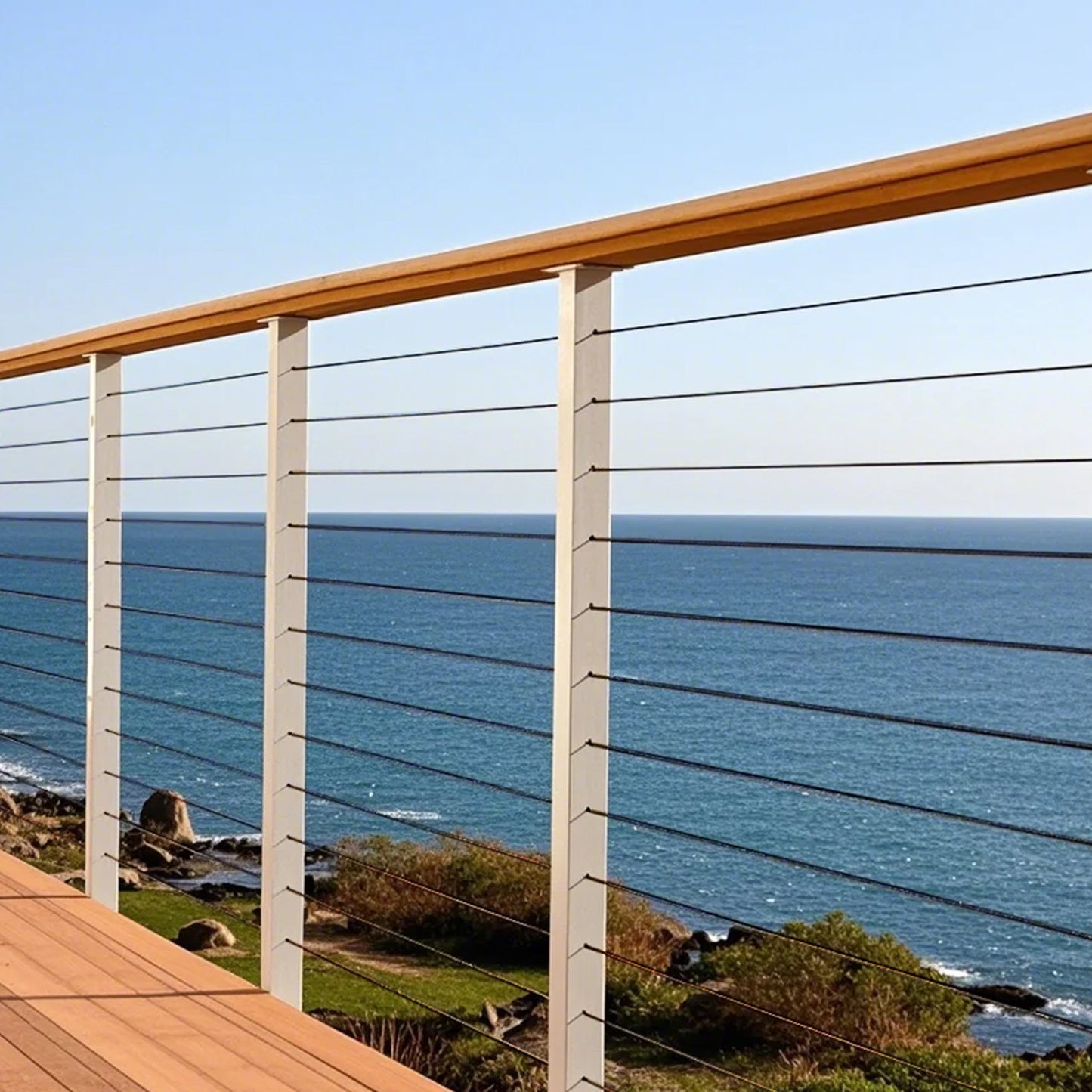 T316 Stainless Steel Cable 3.18mm 7x7 Steel Wire Rope 152.4m Cable Railing - Image 8