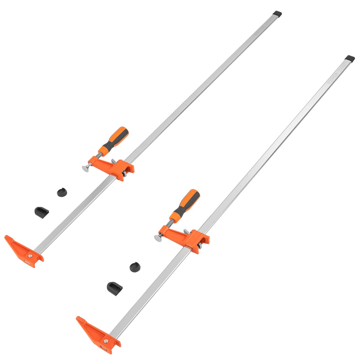 Bar Clamps for Woodworking, 2-Pack 914mm Clamp, Quick-Change F Clamp with 600 lbs Load Limit, 2.5" Throat Depth, Cast Iron and Carbon Steel, Wood Clamps for Woodworking Metal Working - Image 9