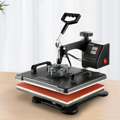 1400W Heat Press Machine 8 In 1 Sublimation Steel Frame Heat Presses with Temperature And Time Control (12X15INCH 8IN1) - Image 8