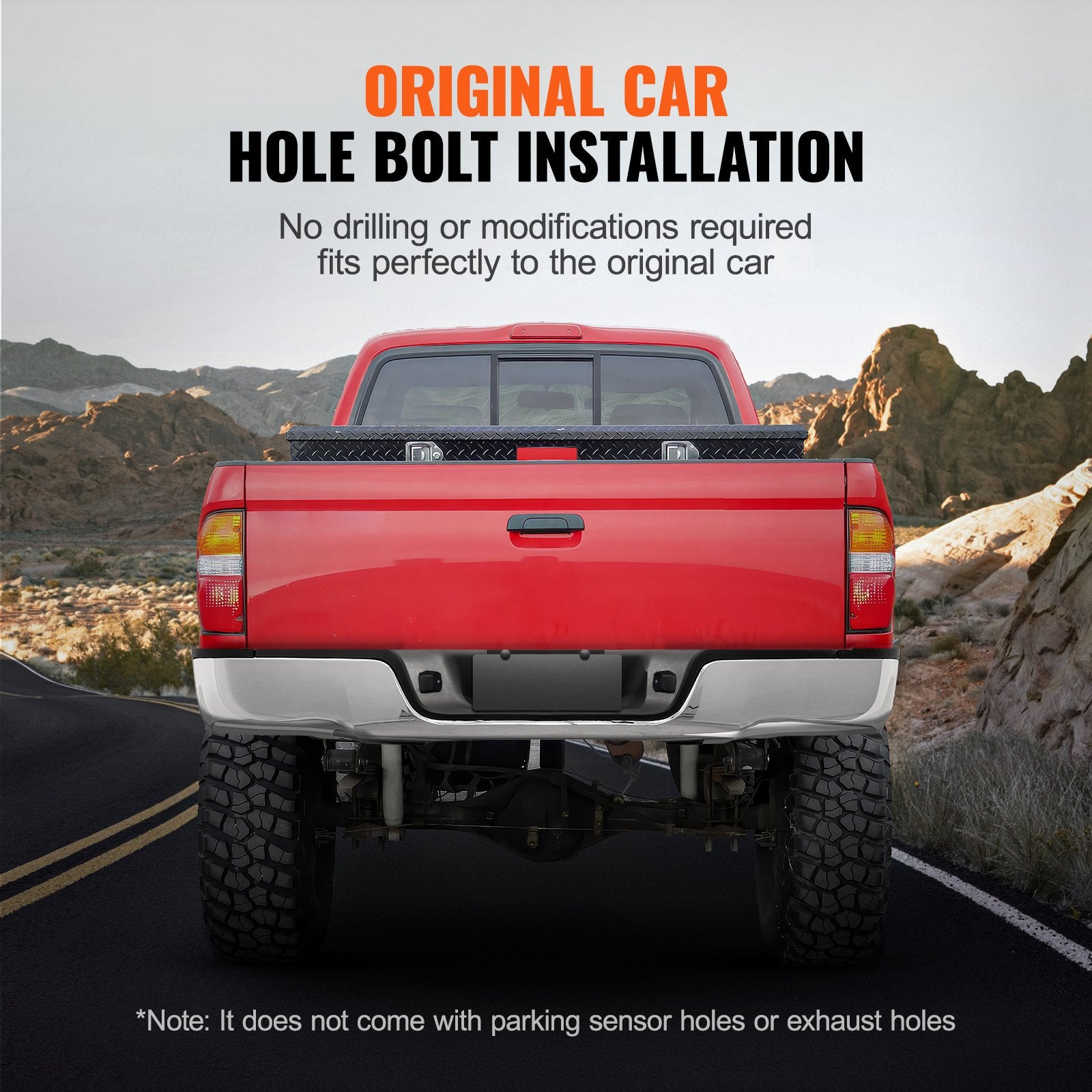 Rear Step Bumper Chrome Steel Bumper Assembly for 2007-2013-Toyota Tundra - Image 3