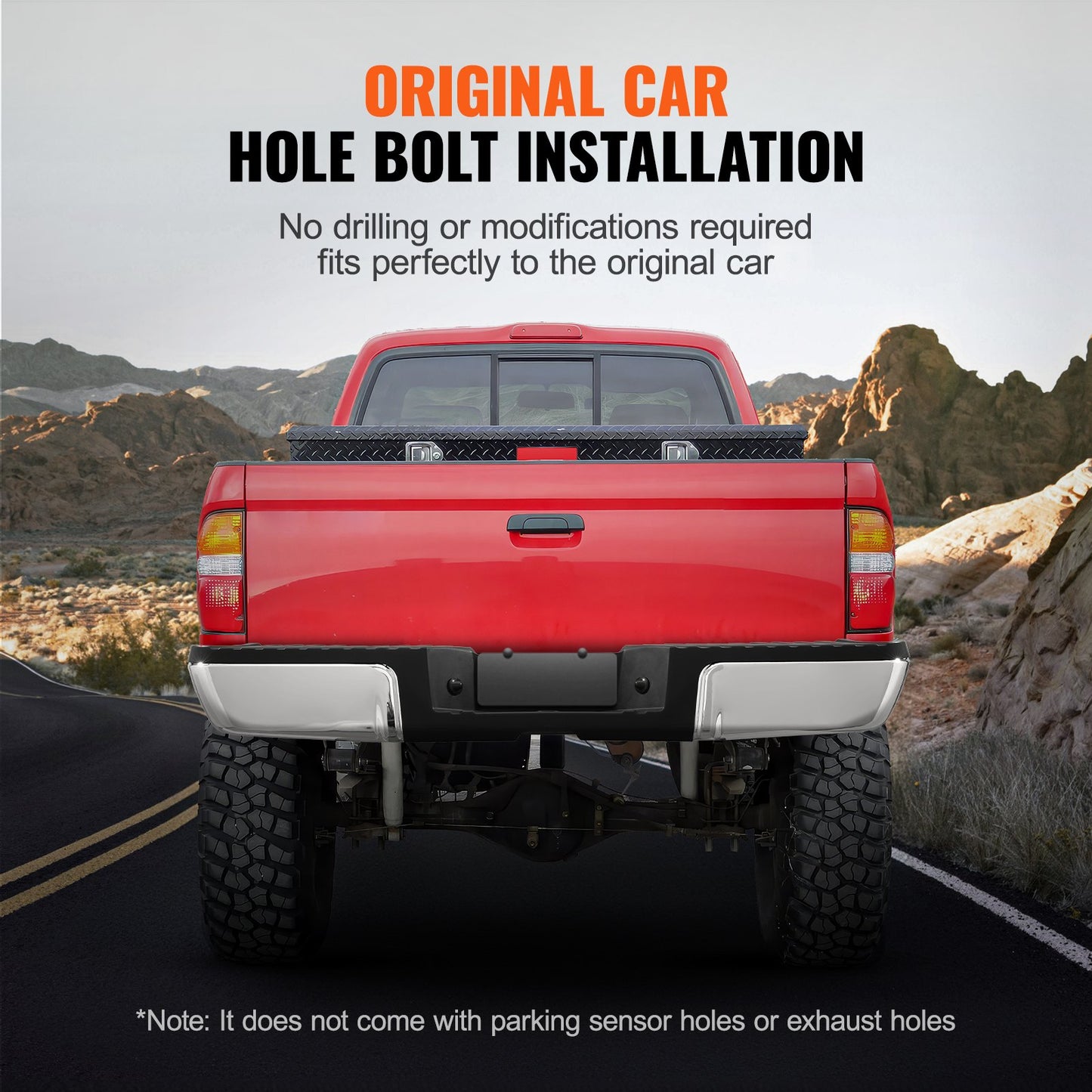 Rear Step Bumper Steel Bumper for 2008-2016-Ford F250/Ford F350 Super Duty - Image 3
