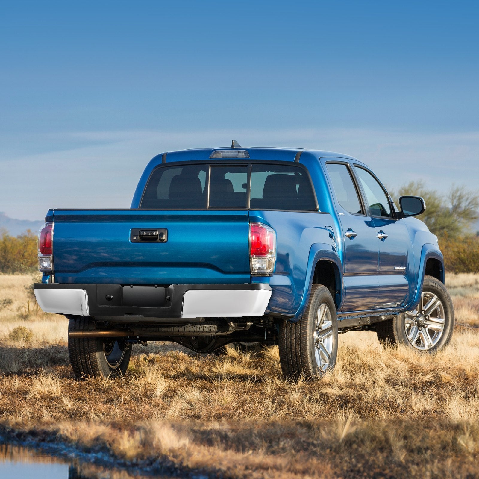 Rear Step Bumper Steel Bumper for 2008-2016-Ford F250/Ford F350 Super Duty - Image 8