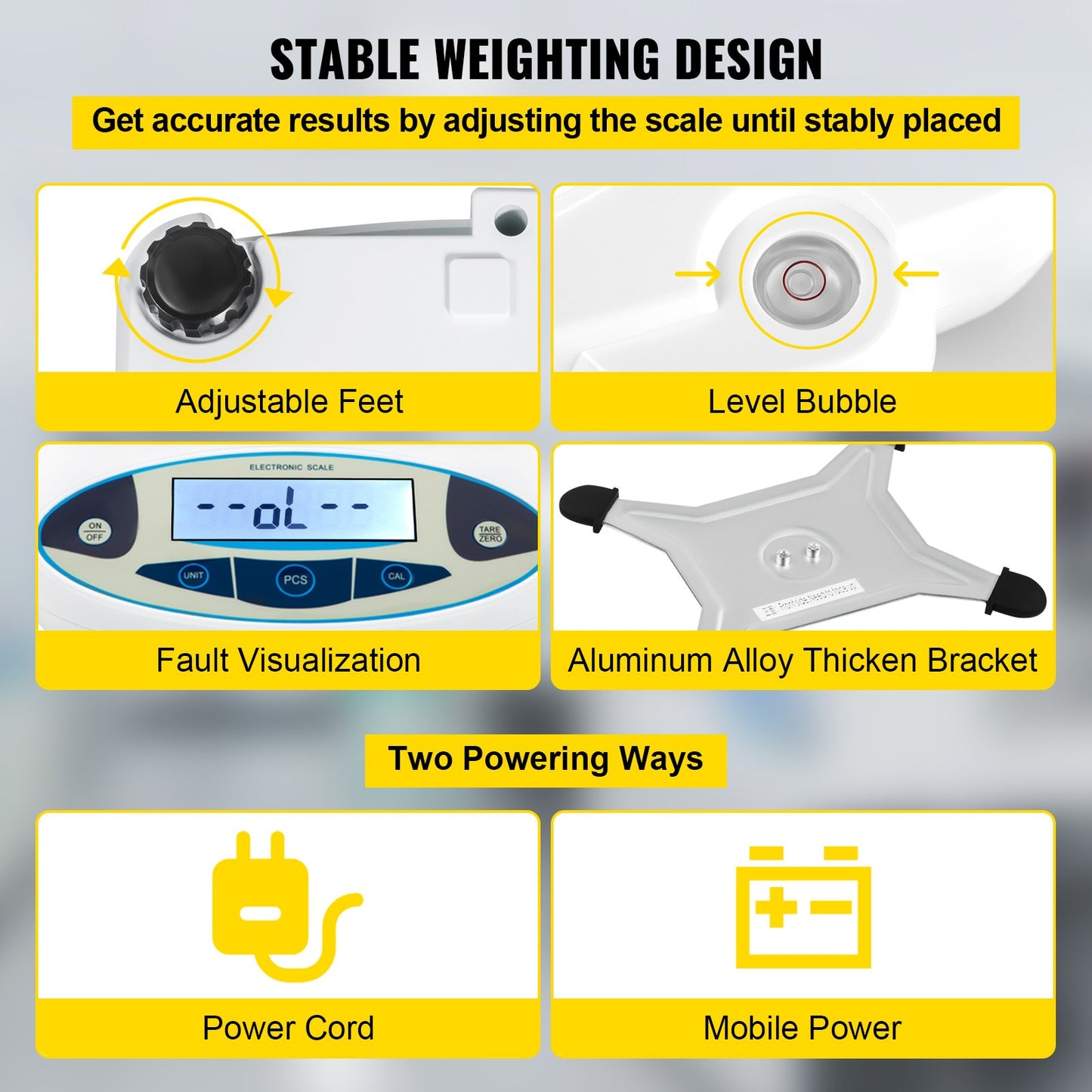 Lab Analytical Balance Digital Precision Scale 5000gx0.01g High Precision - Image 6