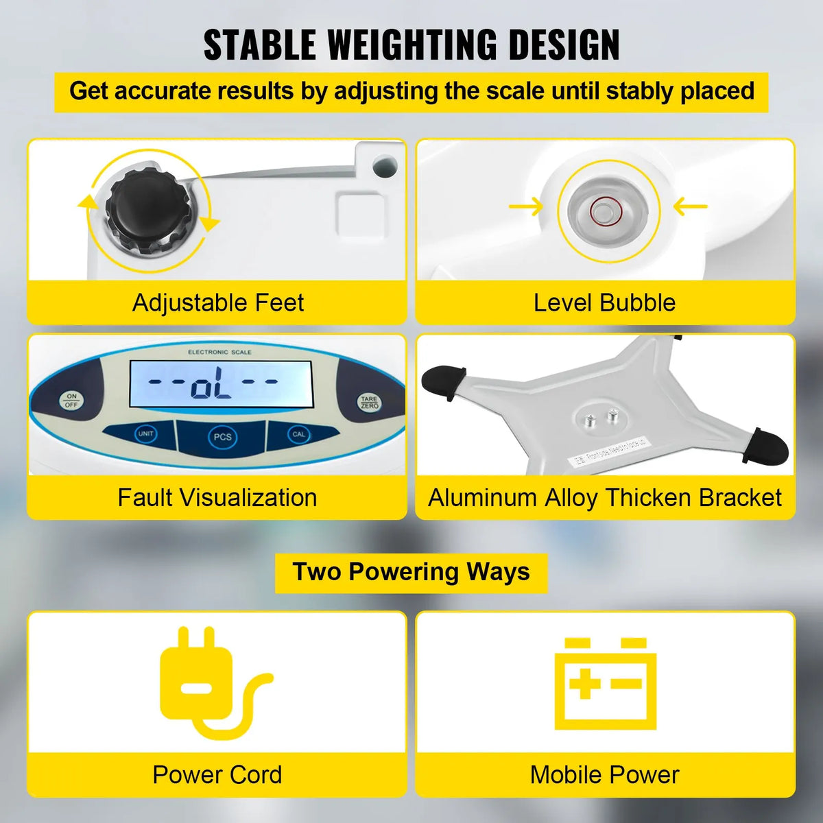 Lab Analytical Balance Digital Precision Scale 5000gx0.01g High Precision - Image 6