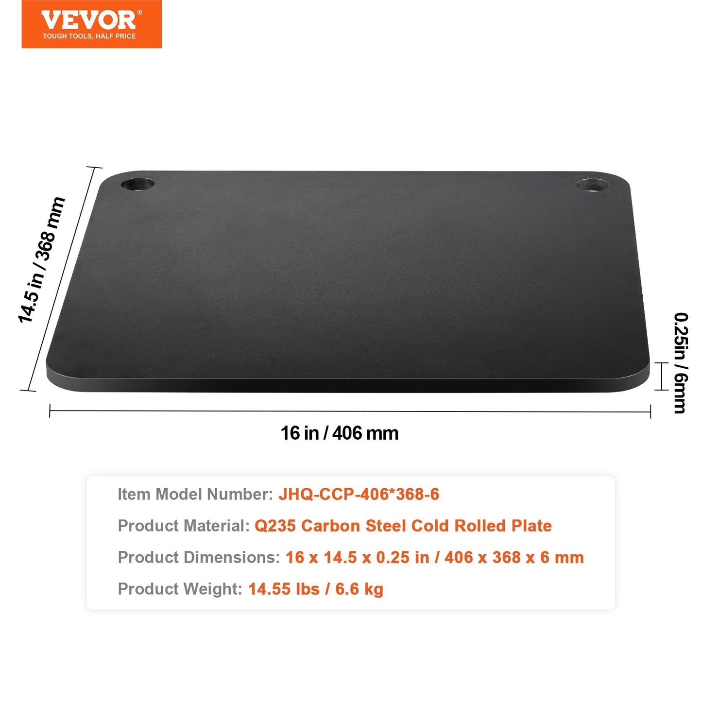 Pizza Steel 16"x14.5"x1/4" Pre-Seasoned Carbon Steel Pizza Baking Stone - Image 7