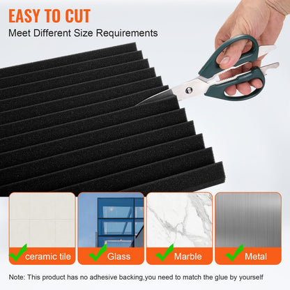 Acoustic Foam Panels 52 Pack 12 x 12 x 1 in for Studio Wall and Ceiling - Image 4