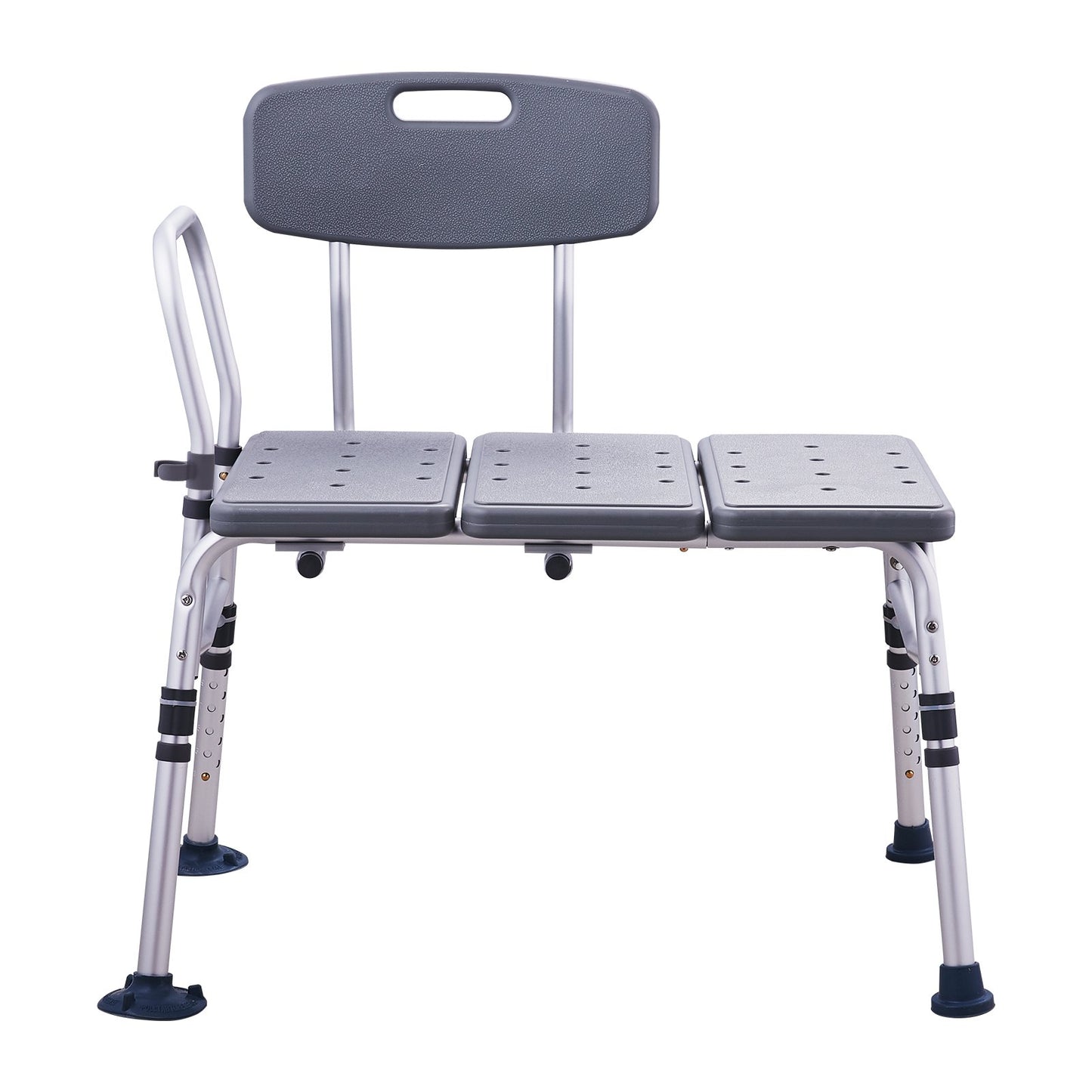 Tub Transfer Bench for Bathtub, Adjustable Shower Seats for Adults, Lightweight Shower Bench for Elderly and Disabled, Non-Slip Bath Seats with Armrest and Reversible Backrest, 400lbs Capacity - Image 9