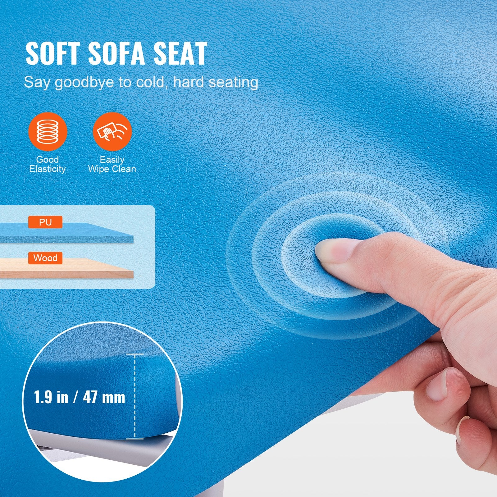 Swivel Shower Chair 360 Degree, Adjustable Shower Seat with Pivoting Arms & Padded Bath Seat for Inside Shower or Tub, Non-Slip Rotating Bathtub Chair for Elderly Disabled, 300LBS Capacity - Image 3