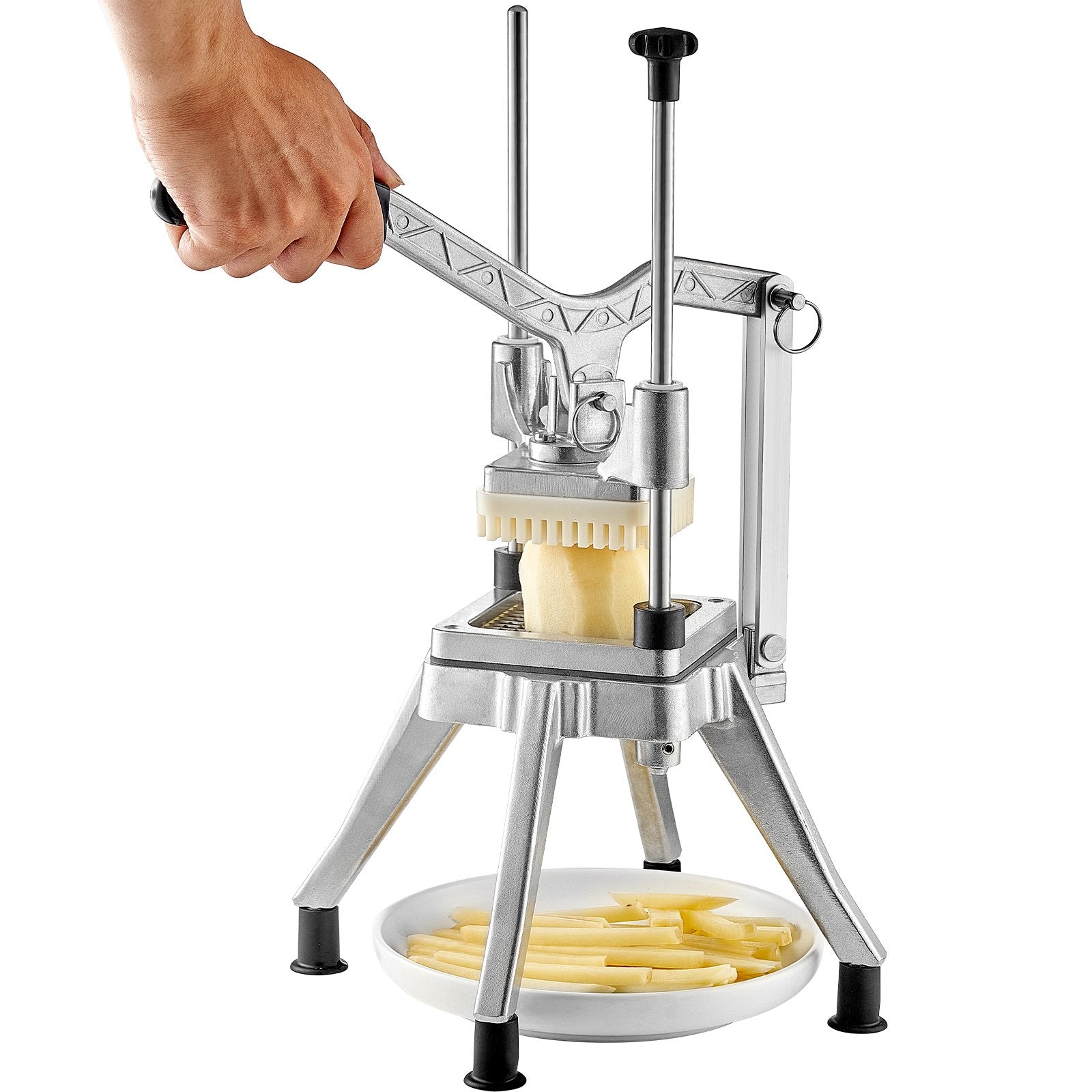 Commercial Chopper Commercial Vegetable Chopper with 4 Blades Fruits Dicer - Image 9