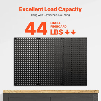 Metal Pegboard Panels609.6 x 304.8 mm3 Panels Wall Organizer for Home - Image 2