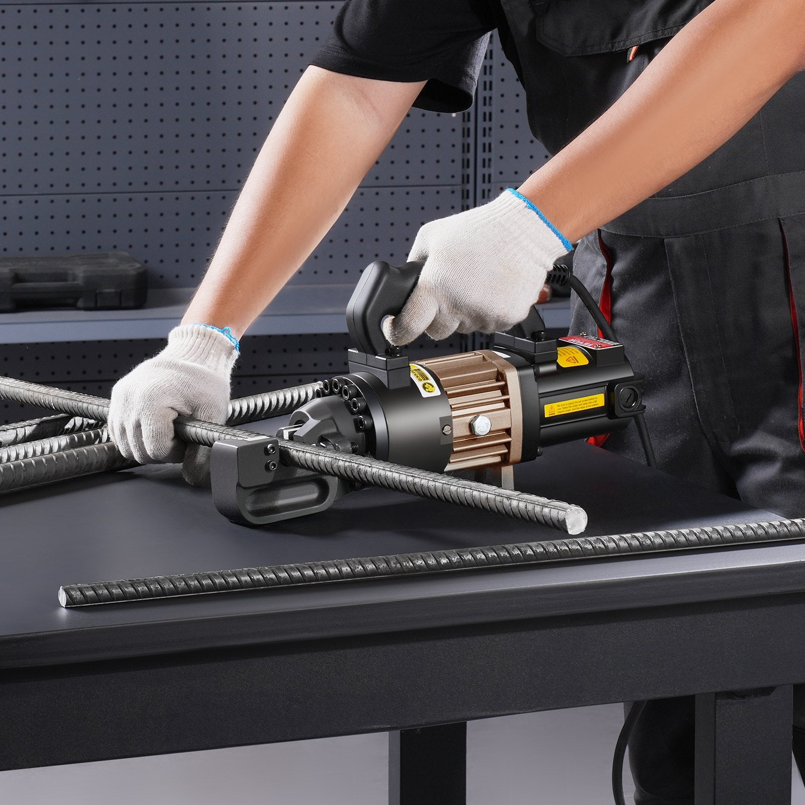 1000W Electric Hydraulic Rebar Cutter Cutting up to 3/4 Inch #6 4-20mm - Image 8