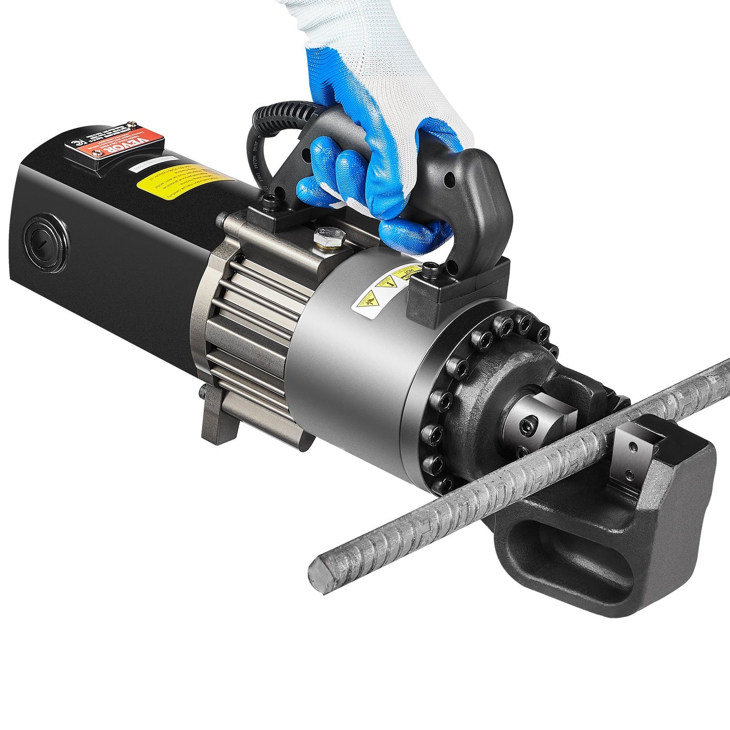 2000W Electric Hydraulic Rebar Cutter Cutting up to 1 Inch #8 4-25mm - Image 9