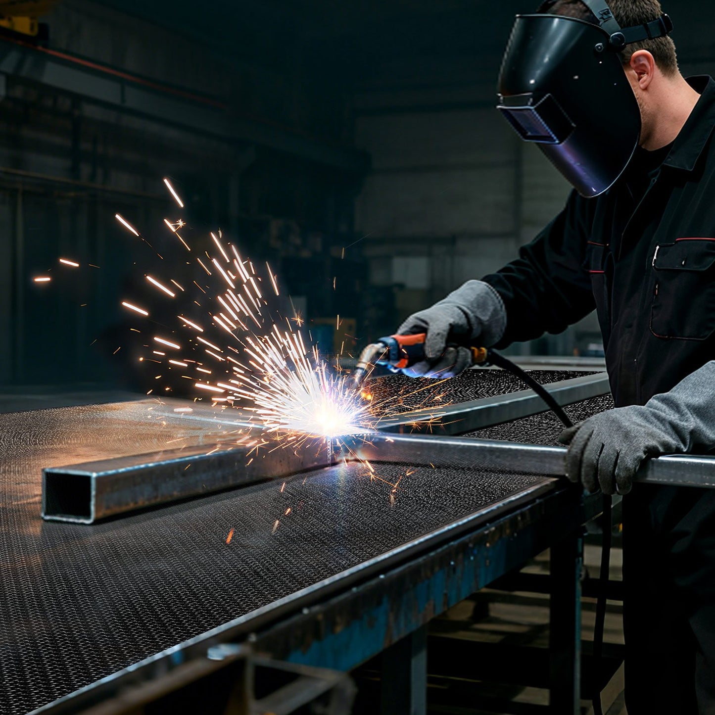 Welding Blanket, 1219mm x 1829mm Silicone Coated Fiberglass Welding Blanket, 1800°F Heat Resistant Safety Protection Blankets, Flame Retardant Fireproof Insulation Mat with Metal Grommets - Image 8