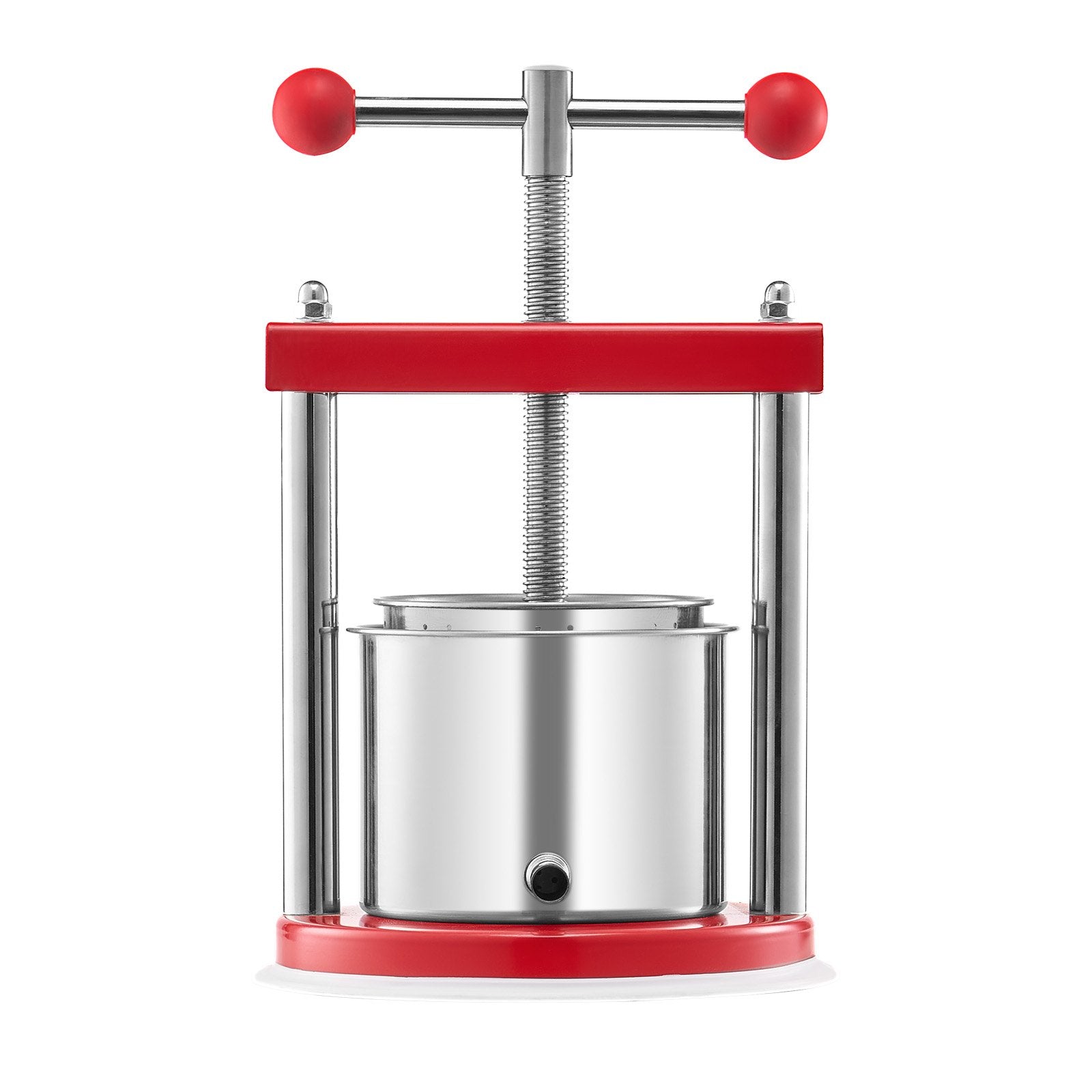 Fruit Wine Press Manual Press for Wine Making 1.6 Gal/6L Stainless Steel - Image 9