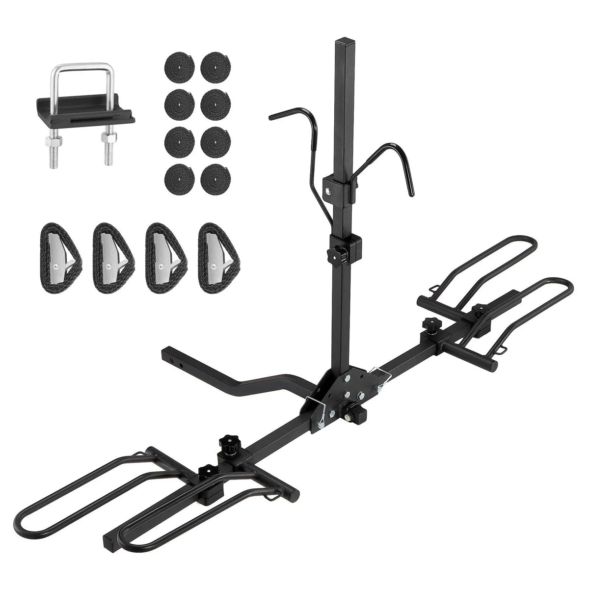 2-Bike Rack Hitch Mount Folding Carrier Car Truck SUV 1.25 - Image 9