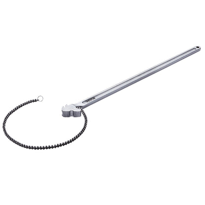 Chain Wrench, 48 inch Chain Pipe Wrench, 13.4 inch Diameter Capacity, CRV Reversible Pipe Fitting Tool Wrench with High Strength Jaw and Ergonomic Handle, for Pipe Installation and Car Repair - Image 9