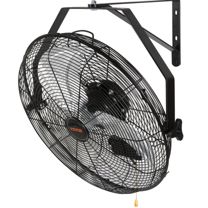 Industrial Wall Mount Fan Waterproof Metal Fan 17.6'' 3 Speed Airflow - Image 9
