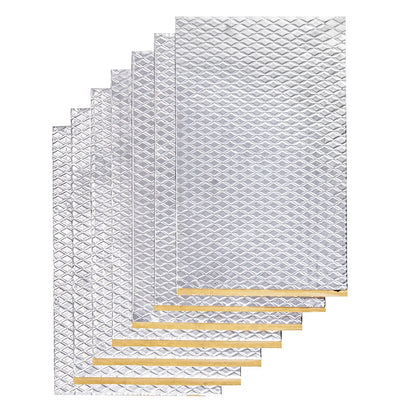 Car Sound Deadening Mat, 50 mil 4.8sq.m Car Sound Dampening Material, Butyl Automotive Sound Deadener, Noise Insulation and Vibration Dampening Material for Car