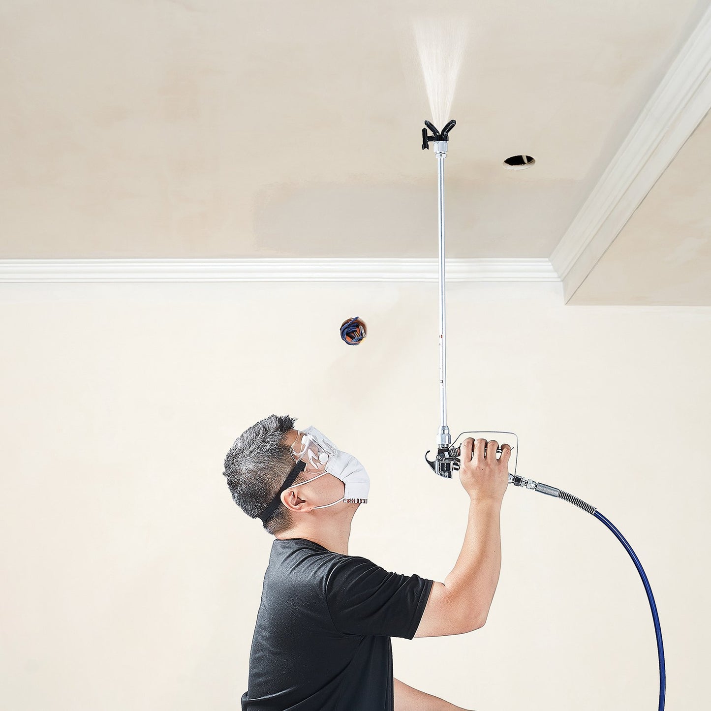 Airless Paint Spray Gun and Hose Kit 3600PSI with Extension Rods Filters - Image 8