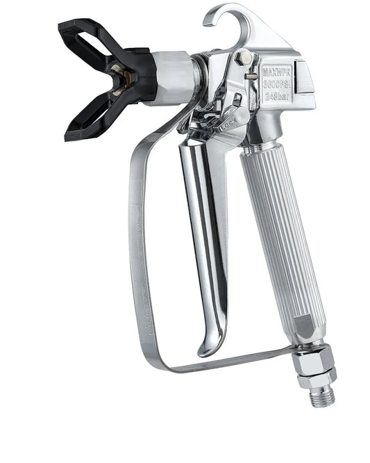 Airless Paint Spray Gun 3600PSI High Pressure Airless Spray Gun with 5Tips