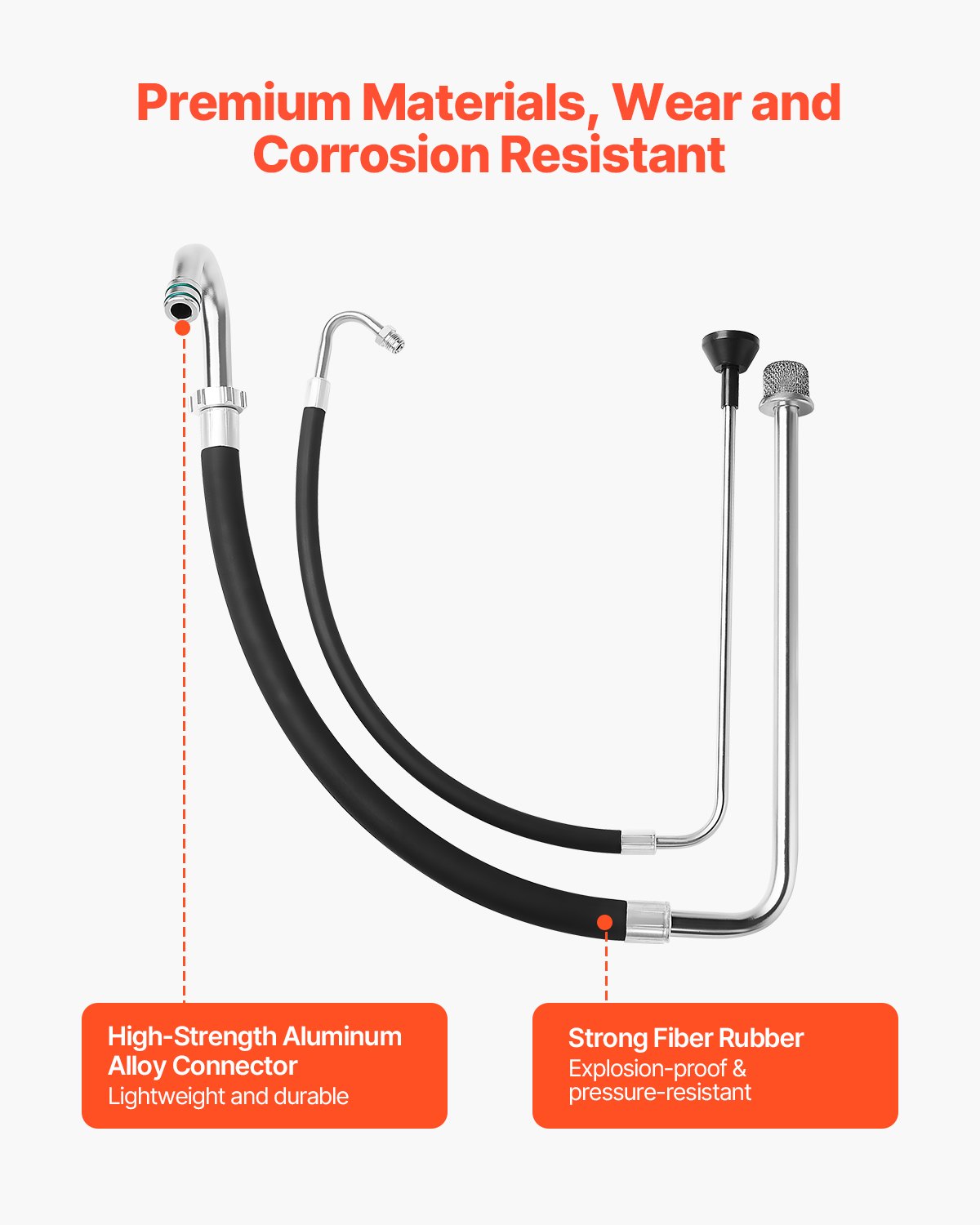Suction Hose Tube and Reflux Line Sets Airless Paint Sprayers Tool Part - Image 3