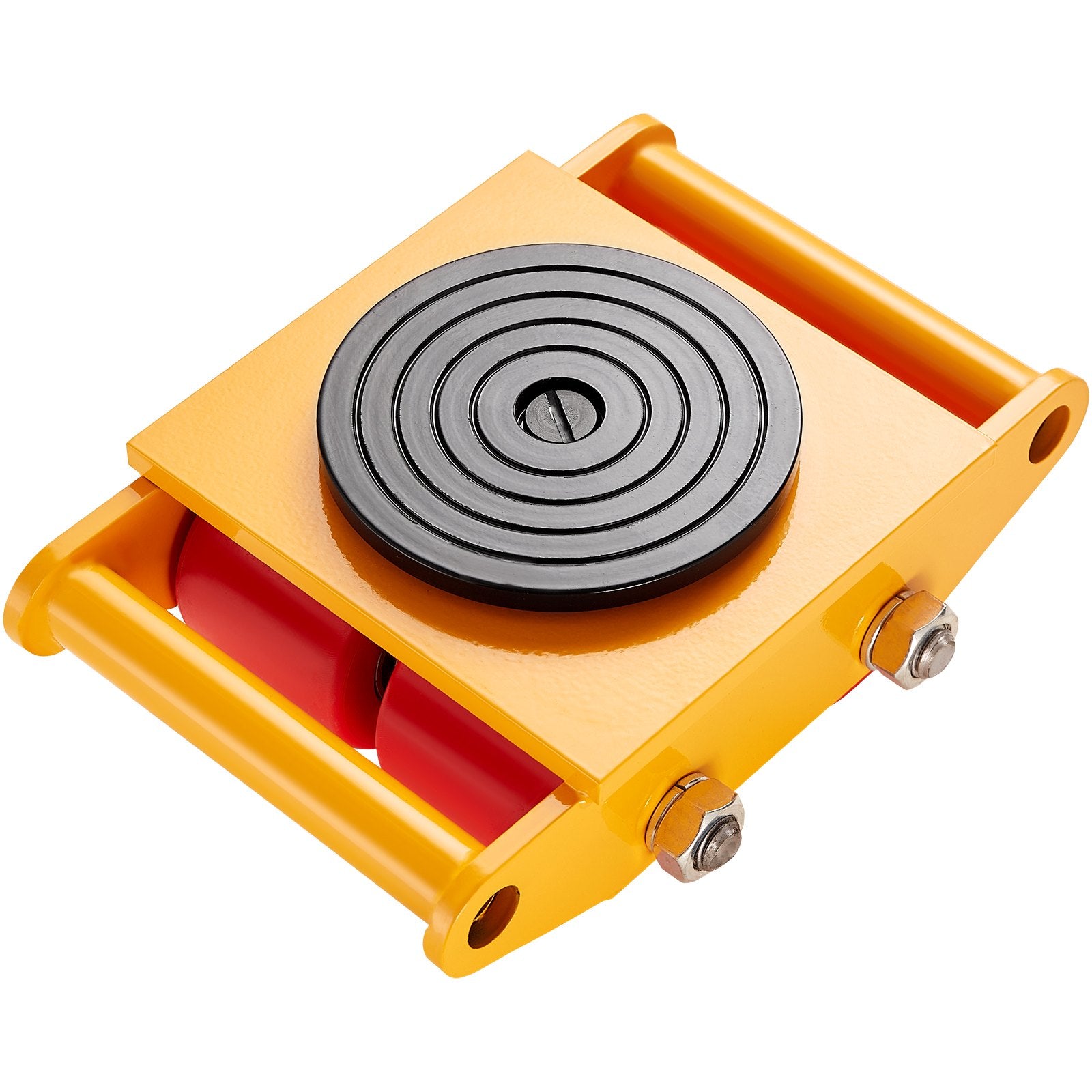 Machinery Skate Dolly Machinery Mover 13200lbs/6T Carbon Steel 4 PU Wheels - Image 9