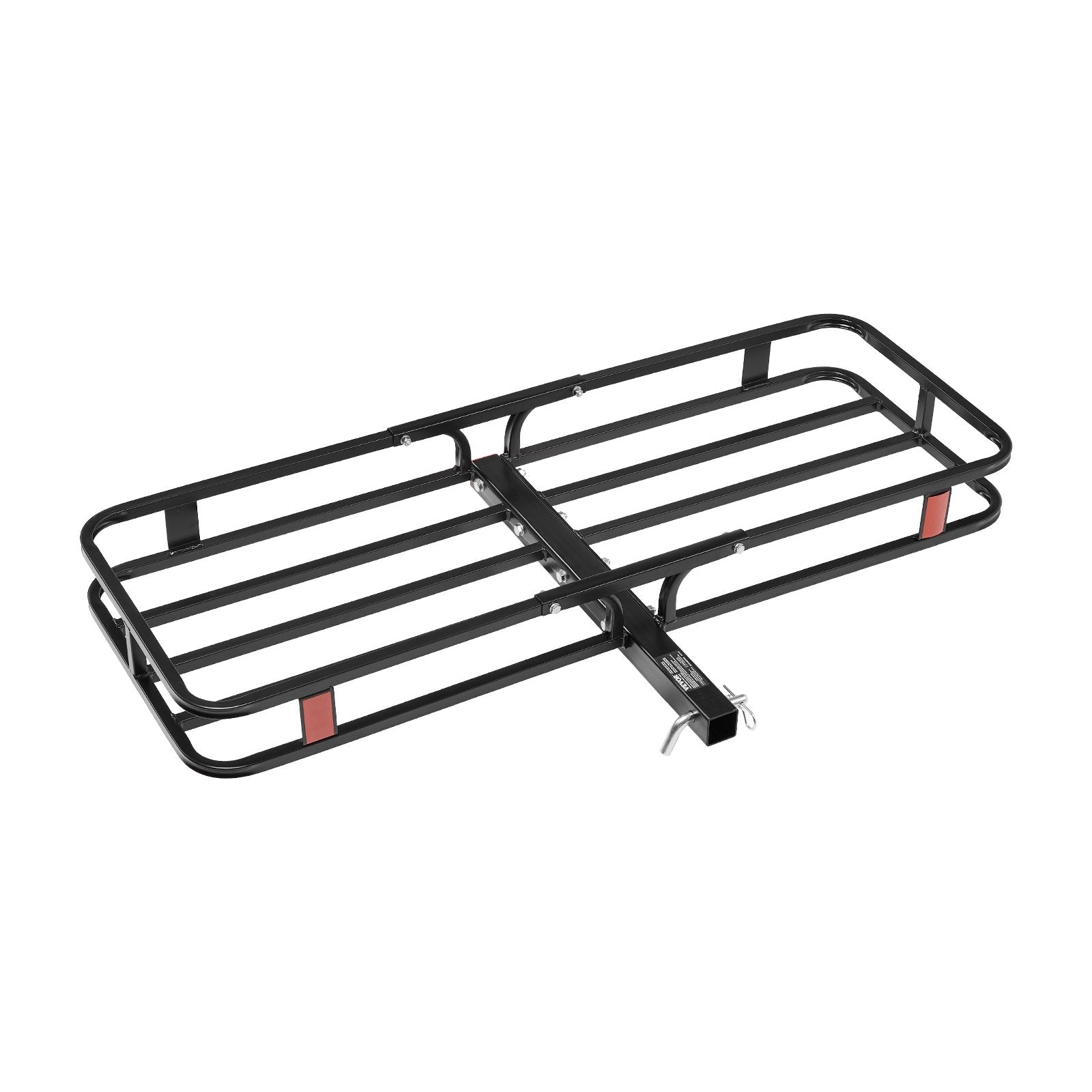 53" x 19" x 5", Hitch Cargo Carrier, 500 lbs Capacity Hitch Cargo Carrier with Hitch Stabilizer & Ratchet Straps, Hitch Mount Cargo Carrier with Cargo Net with Hook, Fit for SUVs - Image 9