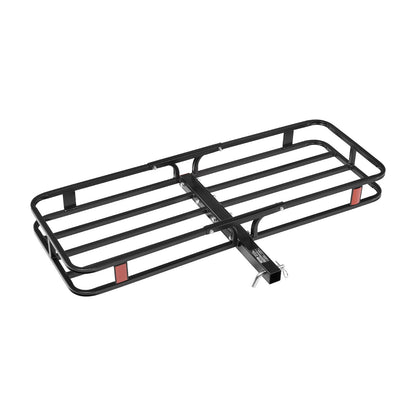 53" x 19" x 5", Hitch Cargo Carrier, 500 lbs Capacity Hitch Cargo Carrier with Hitch Stabilizer & Ratchet Straps, Hitch Mount Cargo Carrier with Cargo Net with Hook, Fit for SUVs - Image 9