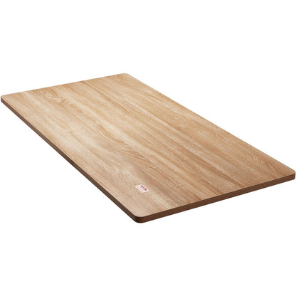 Table Top, 55" x 27.6" x 1", 220.5 lbs Load Capacity, Universal One-Piece Particle Board Desktop for Height Adjustable Electric Standing Desk Frame, Rectangular Countertop for Home & Office Desk - Image 9