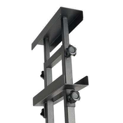 Poster Stand, Adjustable Height Up to 75", Double-Sided Heavy Duty Pedestal Sign Holder, Floor Standing Sign Holder Banner Stand with Shock-absorbing Base for Display, for Board and Foam, Black - Image 9