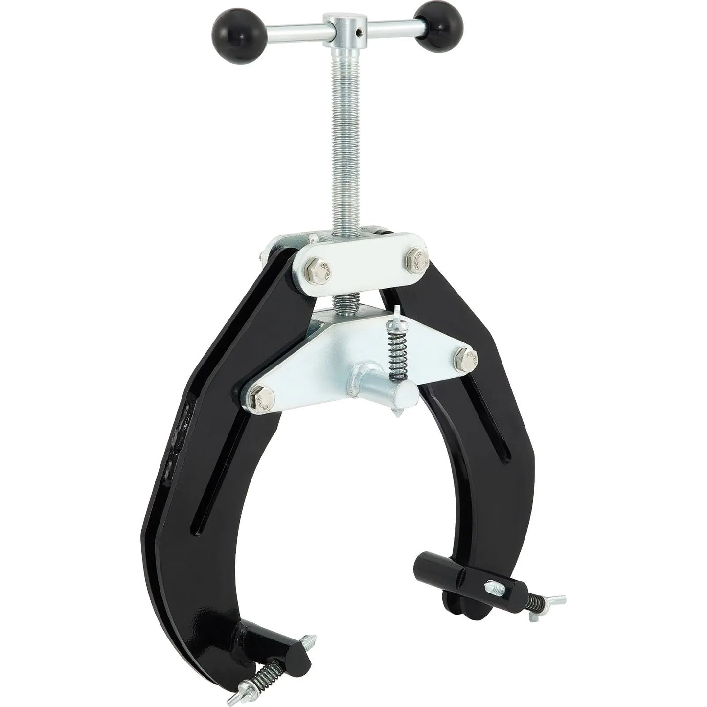 Pipe Clamp, 2 to 6 in, High Strength Ultra Clamp with Quick Acting Screws, Steel Pipe Alignment Tool with Lightweight Design, Black - Image 9