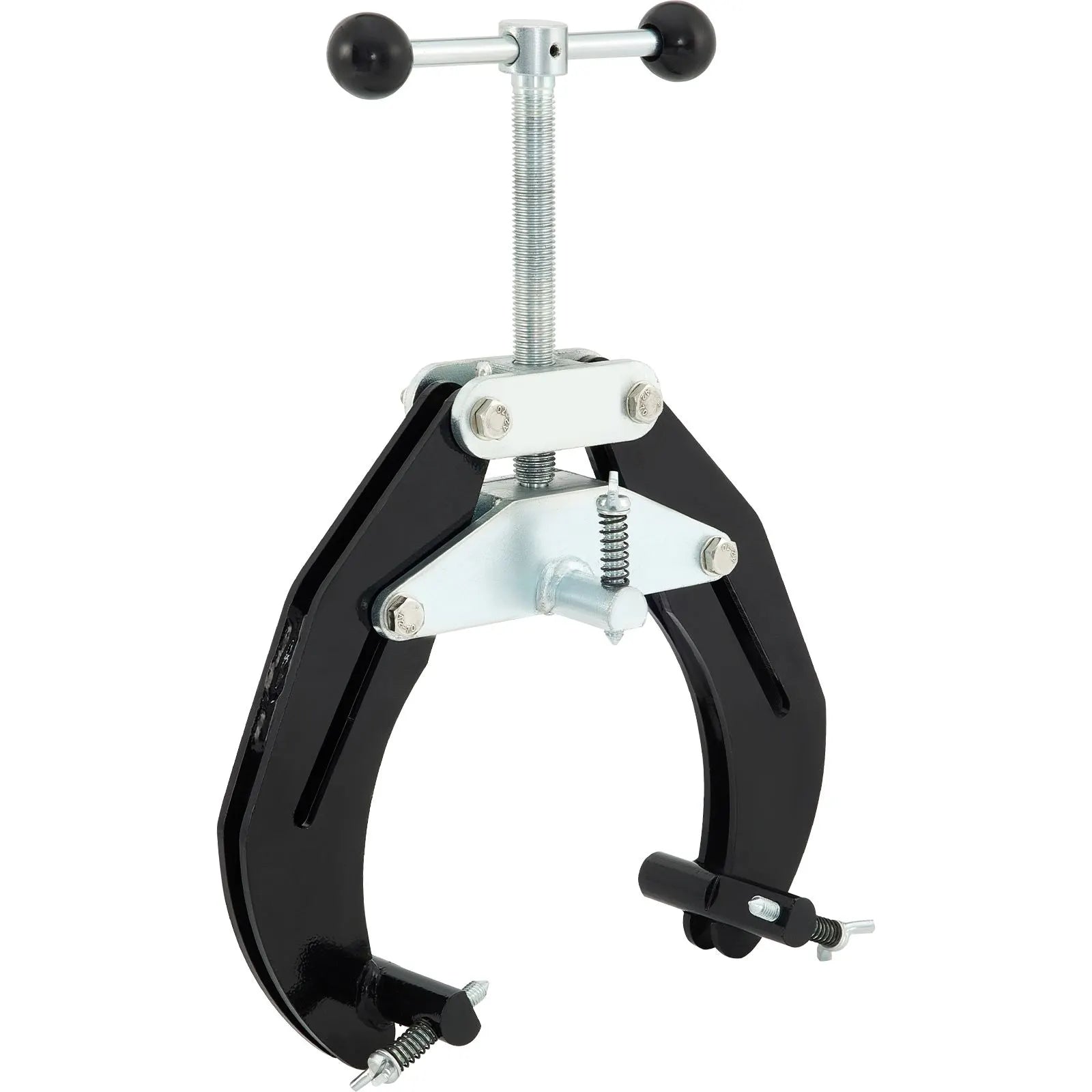 Pipe Clamp, 2 to 6 in, High Strength Ultra Clamp with Quick Acting Screws, Steel Pipe Alignment Tool with Lightweight Design, Black - Image 9