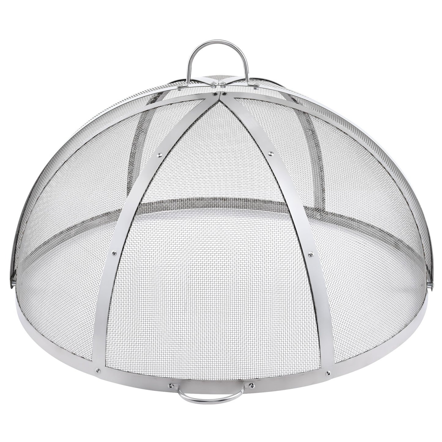 Firepit Spark Screen Lid, 40" Diameter, Outdoor Firepit Ring Cover Round Accessories, Fire Pit Metal Cover, Easy-Opening Stainless Steel Fire Ring Covers for Outdoor Patio Fire Pits Backyard - Image 9