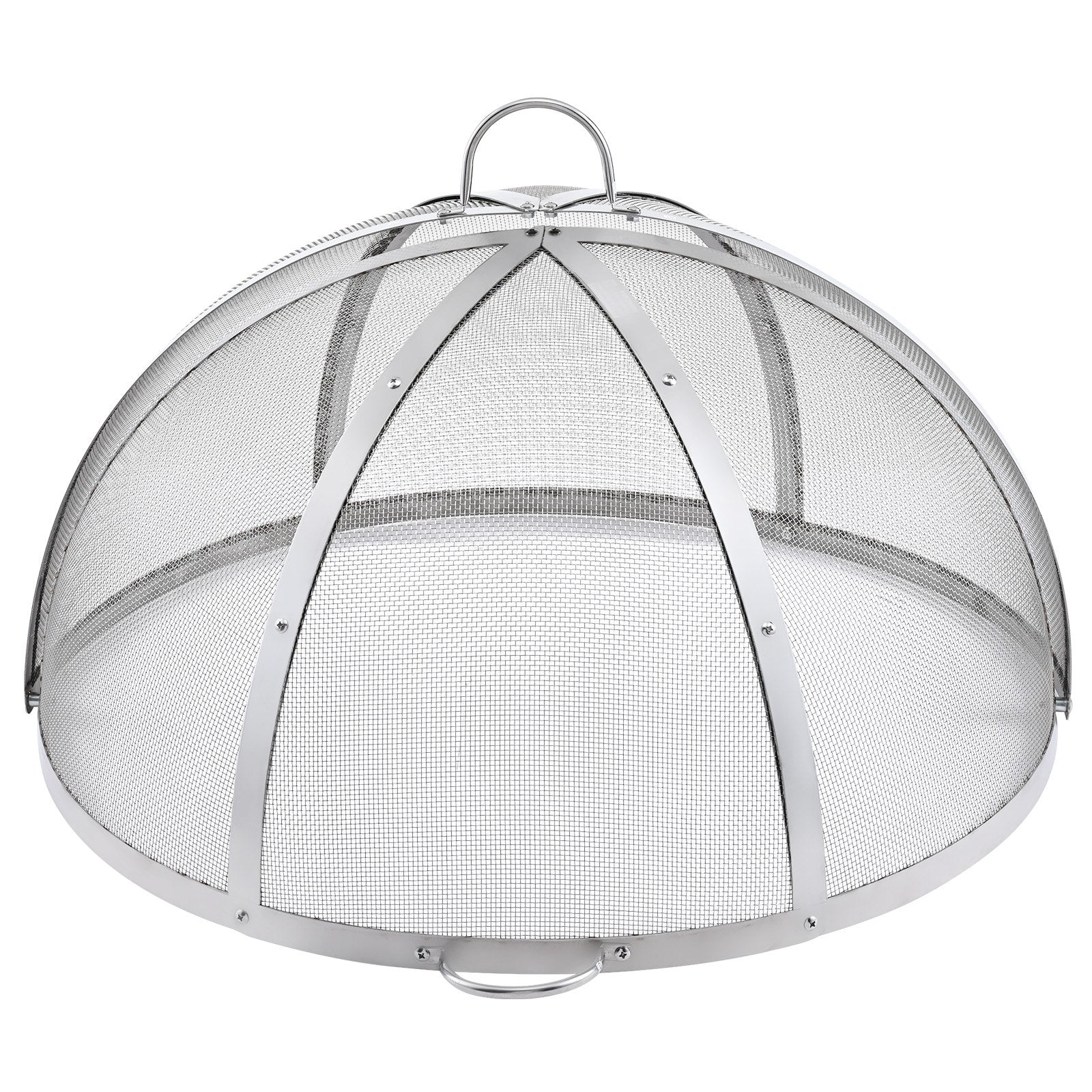 Firepit Spark Screen Lid, 40" Diameter, Outdoor Firepit Ring Cover Round Accessories, Fire Pit Metal Cover, Easy-Opening Stainless Steel Fire Ring Covers for Outdoor Patio Fire Pits Backyard - Image 9