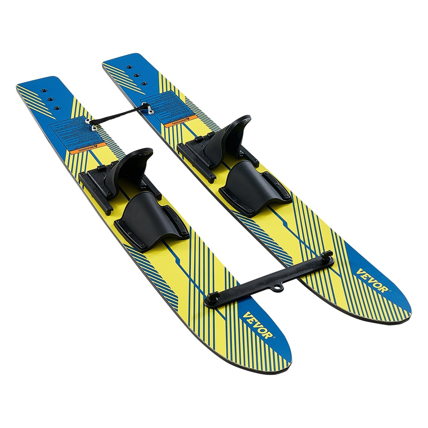 Water Skis 116.8 cm / 46 inch, Water Ski Trainers with X-7 Adjustable Bindings, Double-Handle Rope & Removable Stabilizing Bar, Training Waterskis Combo for Youth Up to 136 kg - Image 9