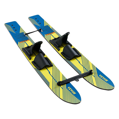 Water Skis 116.8 cm / 46 inch, Water Ski Trainers with X-7 Adjustable Bindings, Double-Handle Rope & Removable Stabilizing Bar, Training Waterskis Combo for Youth Up to 136 kg - Image 9
