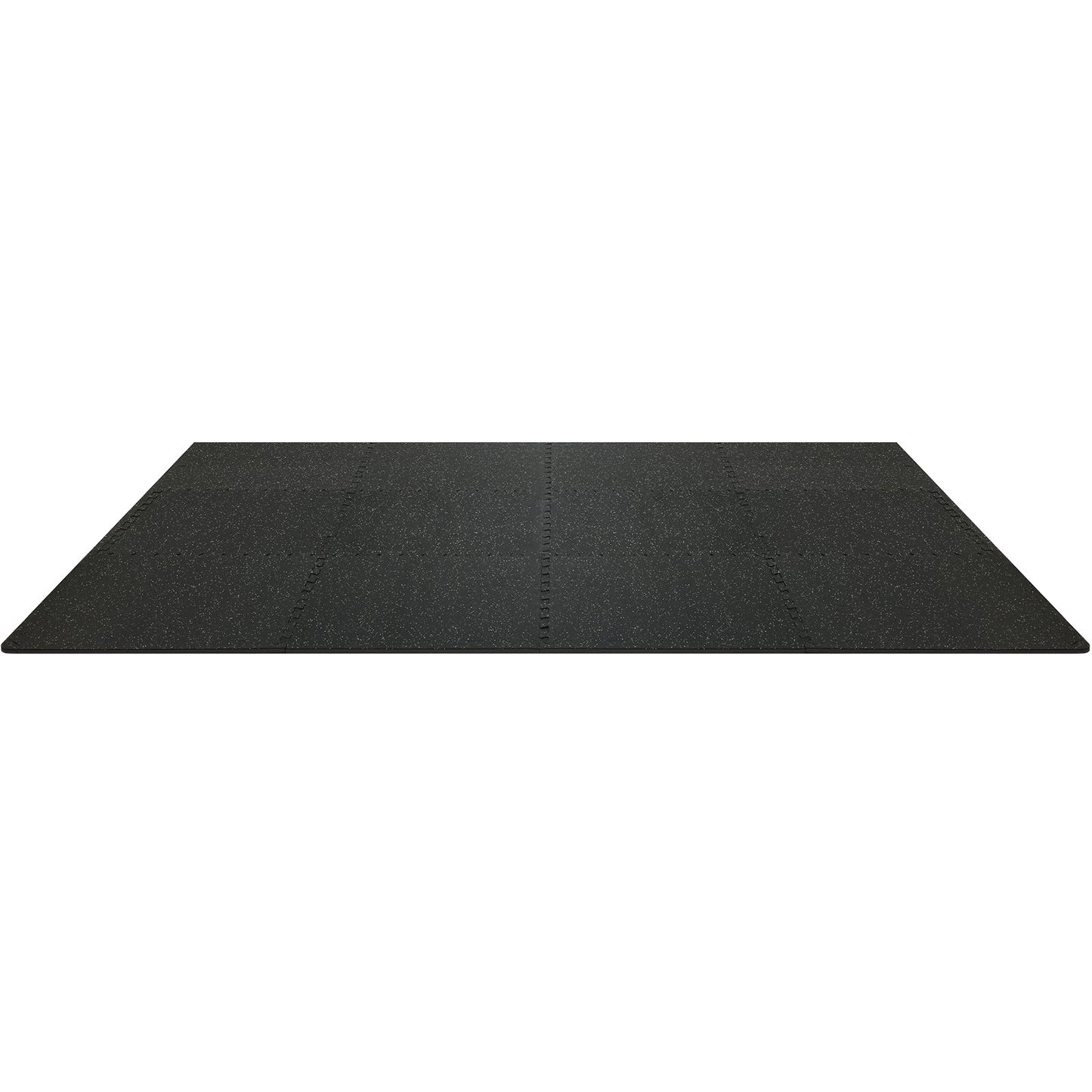 12 PCS 14 mm Thick Gym Floor Mats, 24" x 24" EVA Foam & Rubber Top Interlocking Workout Floor Mats with 4.5 m² Coverage, Waterproof Exercise Puzzle Flooring for Gym, Home, Garage, Basemen - Image 9