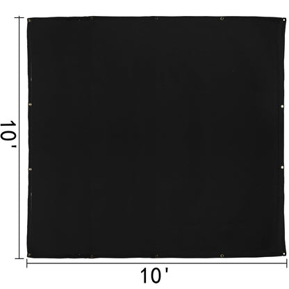10 x 10 Ft Welding Blanket Black Fiberglass Blanket Portable Fiberglass Fire Retardant Blanket Welding Mat Welding Fireproof Thermal Resistant Insulation With Carry Bag - Image 8