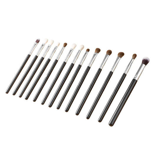 34-Piece Makeup Brush Set, Professional Brushes Kit for Foundation Blending Eyeshadow Concealer Blush - with Soft Bristles, Ergonomic Wood Handle, Travel-Friendly Case Included