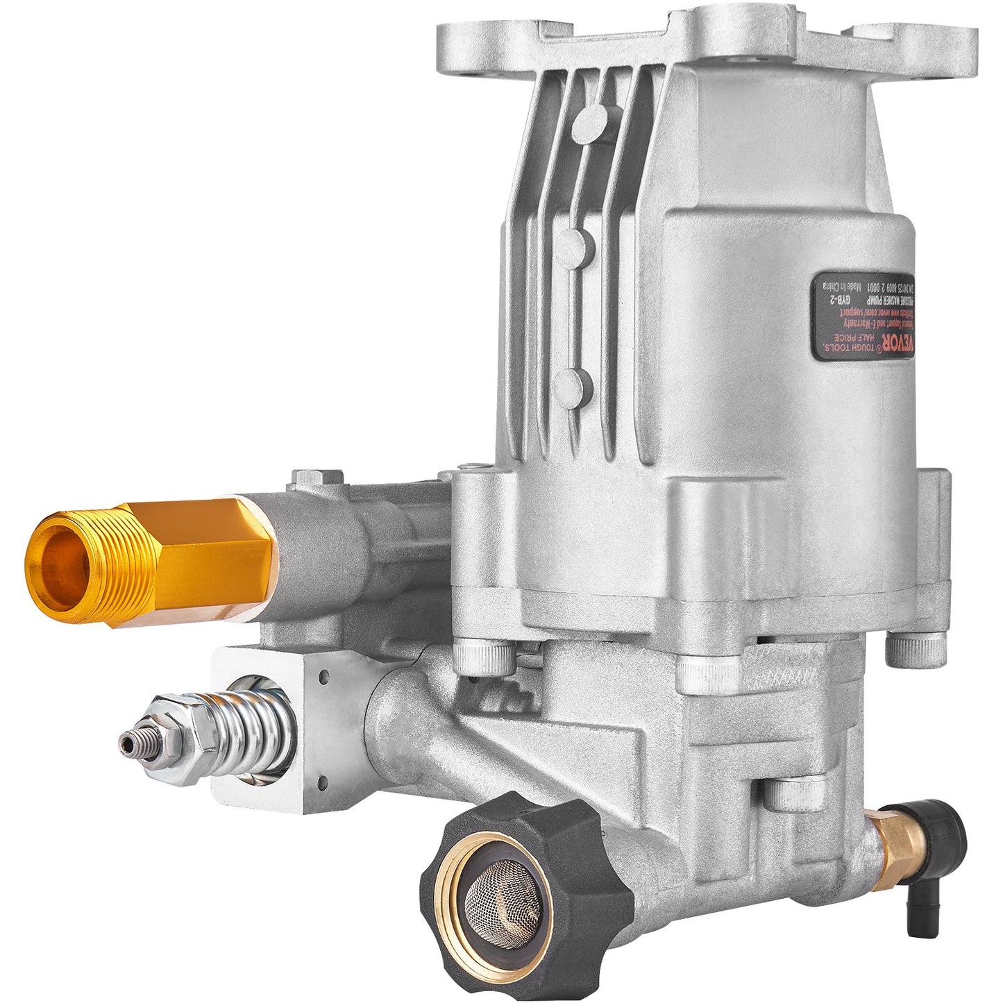 Pressure Washer Pump, 19 mm Shaft Horizontal, 3400 PSI, 2.5GPM, Replacement Power Washer Pumps Kit, Parts Washer Pump, Compatible with Honda, Simpson, RYOBI, Briggs & Stratton, Subaru, Craftsman - Image 9